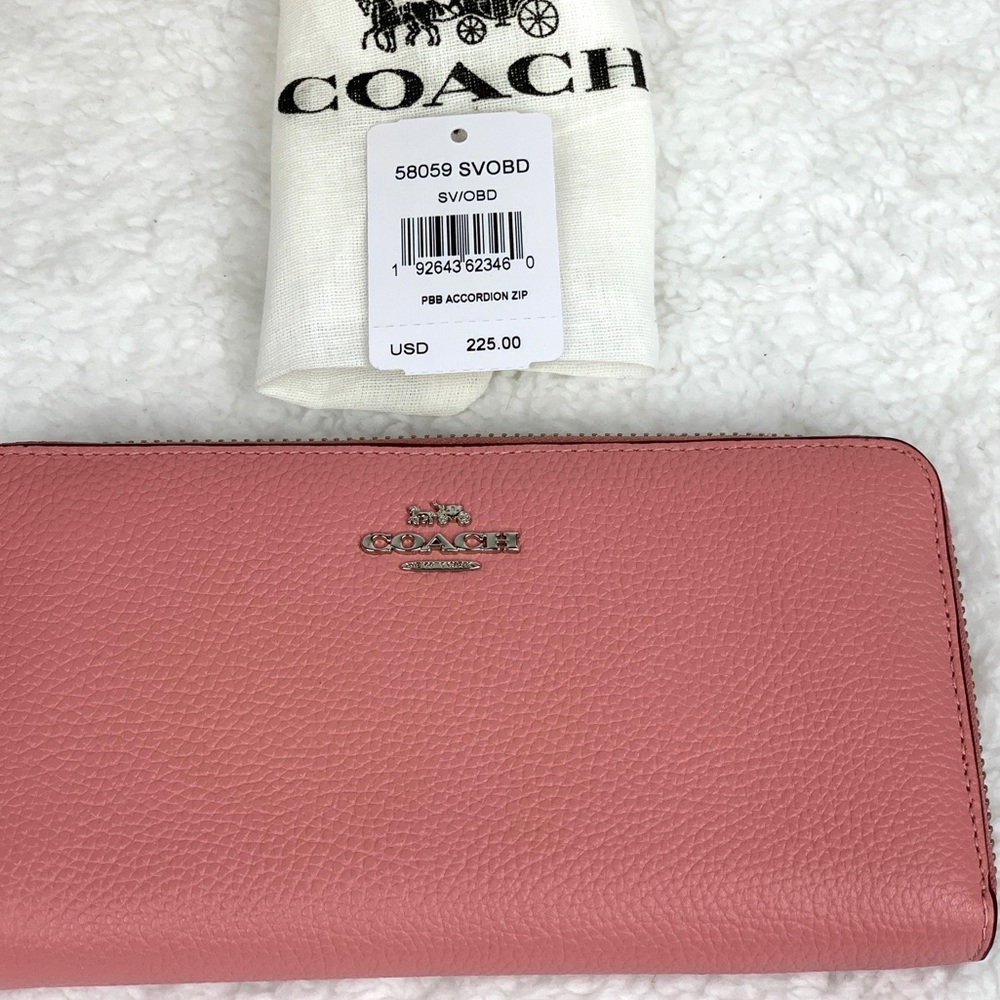 Coach Accordion Zip Wallet - Picture 8 of 12